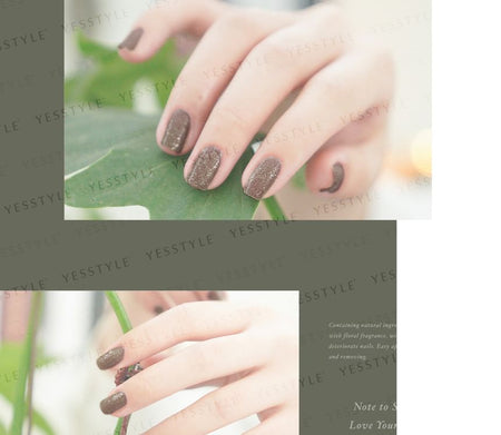 ALLOYA - Water-Based Natural Nail Polish Environmental Friendly 179 Night Firefly Dancing, 10ml, 60 g, 6934849101793