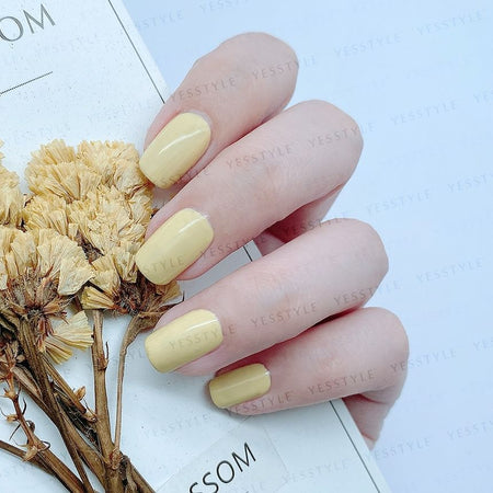 ALLOYA - Water-Based Natural Nail Polish Environmental Friendly 182 Princess Catherine Yellow, 10ml, 60 g, 6934849101823