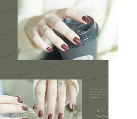 ALLOYA - Water-Based Natural Nail Polish Environmental Friendly 194 Tipsy Time, 10ml, 60 g, 6934849101946