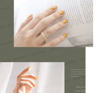 ALLOYA - Water-Based Natural Nail Polish Environmental Friendly 199 Warm Glow, 10ml, 60 g, 6934849101991