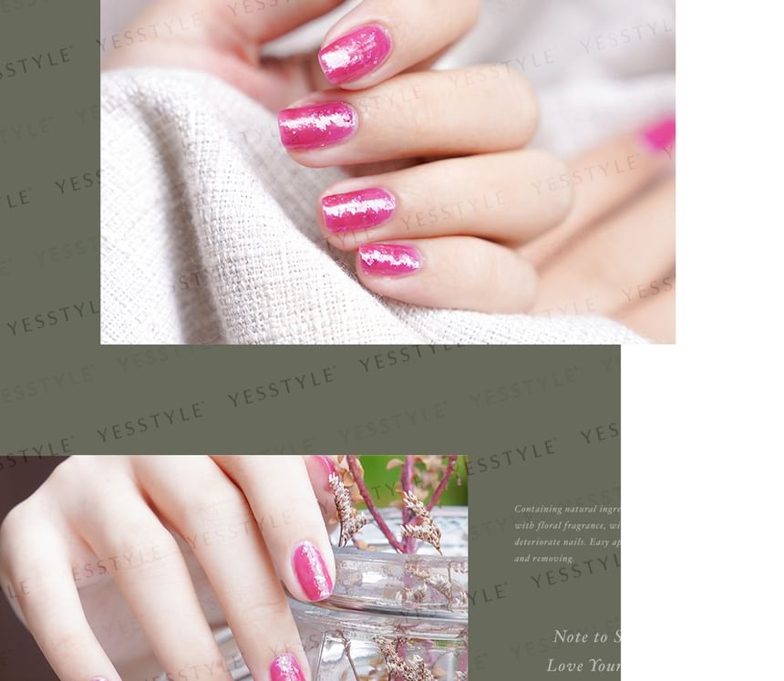 ALLOYA - Water-Based Natural Nail Polish Environmental Friendly 209 Cactus Tea, 10ml, 60 g, 6934849102097