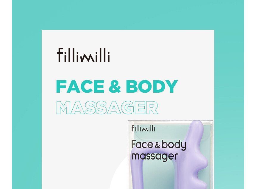 fillimilli - Face & Body Massager, 1 pc, 89 g, 8801489118048