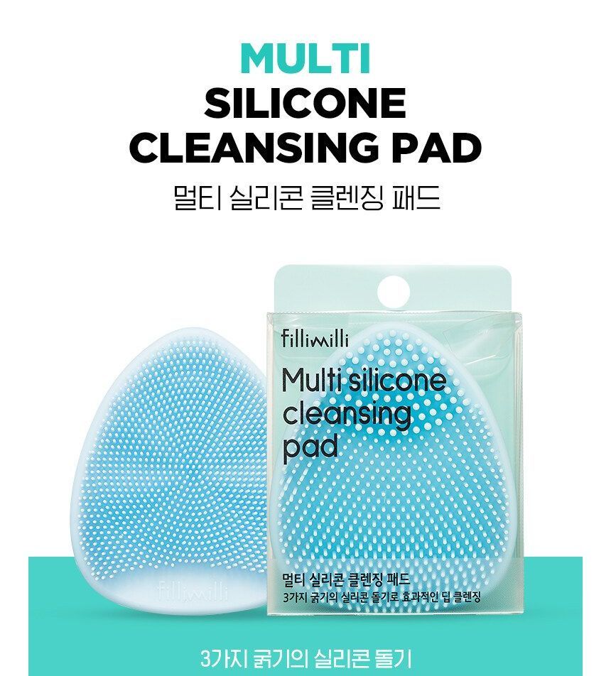 fillimilli - Multi Silicone Cleansing Pad, 1 pc, 47 g, 8801489118017