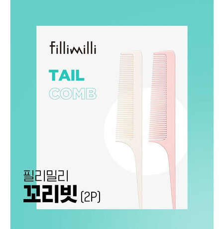 fillimilli - Tail Comb, 2 pcs, 50 g, 8801489117850