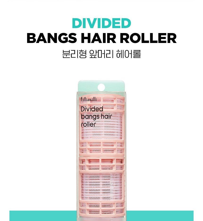 fillimilli - Divided Bangs Hair Roller, 1 pc, 37 g, 8809458143336