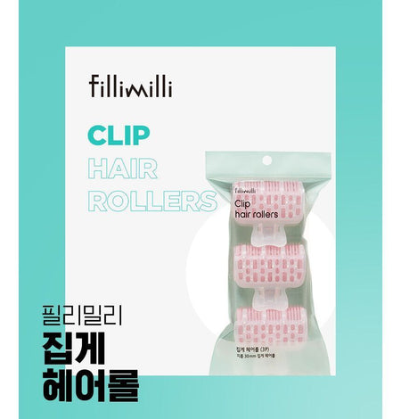 fillimilli - Clip Hair Rollers, 3 pcs, 50 g, 8809374645709