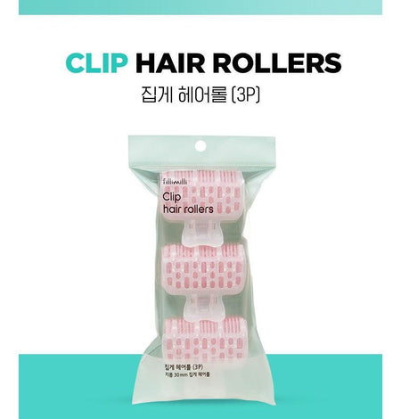 fillimilli - Clip Hair Rollers, 3 pcs, 50 g, 8809374645709