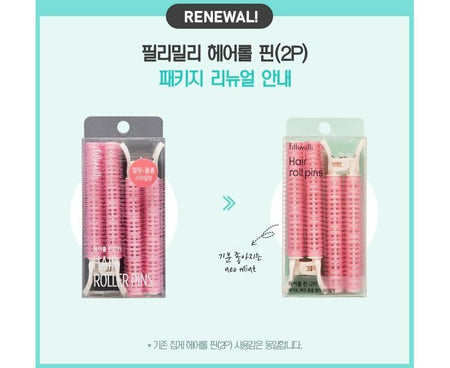 fillimilli - Hair Roll Pins, 2 pcs, 39 g, 8809374645778