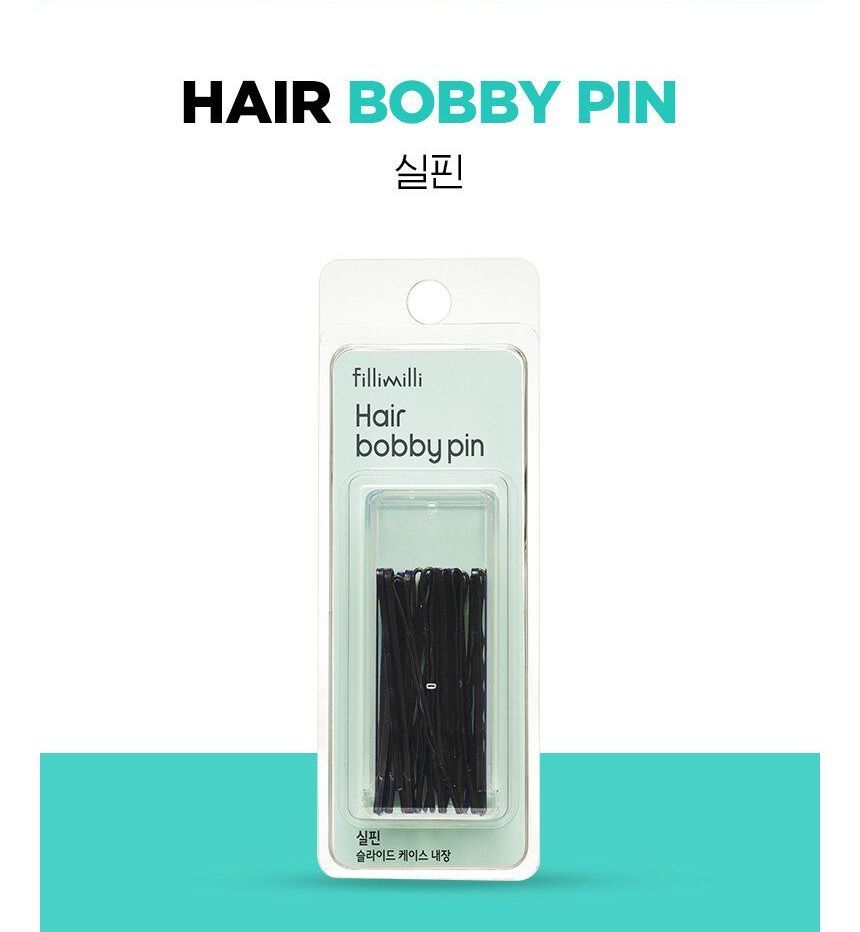 fillimilli - Hair Bobby Pin, 20 pcs, 40 g, 8801489117577