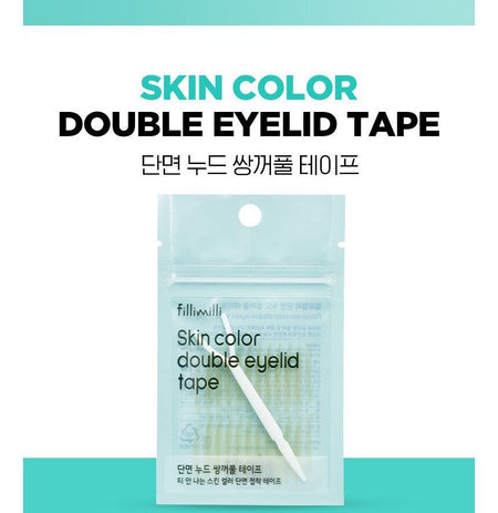 fillimilli - Skin Color Double Eyelid Tape, 44 pcs, 5 g, 8809203660965