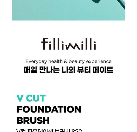 fillimilli - V Cut Foundation Brush 822, 1 pc, 53 g, 8809253878266