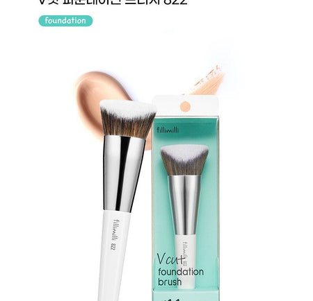 fillimilli - V Cut Foundation Brush 822, 1 pc, 53 g, 8809253878266