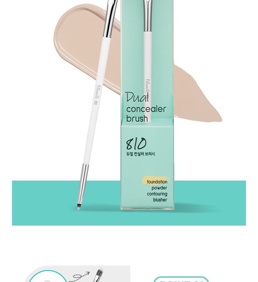 fillimilli - Dual Concealer Brush 810, 1 pc, 21 g, 8809374642166