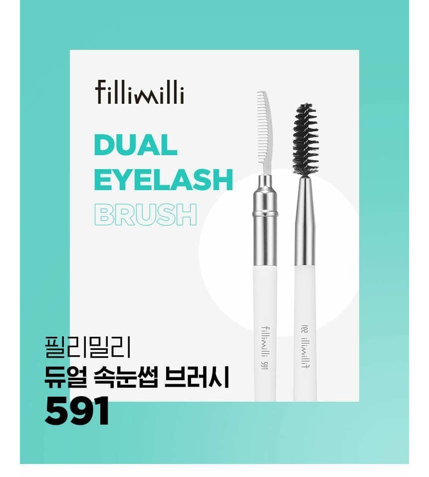 fillimilli - Dual Eyelash Brush 591, 1 pc, 22 g, 8809253878457