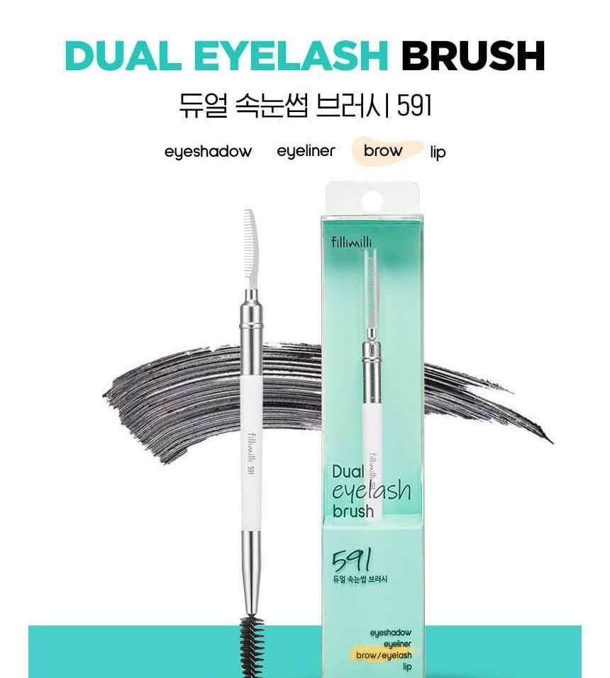 fillimilli - Dual Eyelash Brush 591, 1 pc, 22 g, 8809253878457