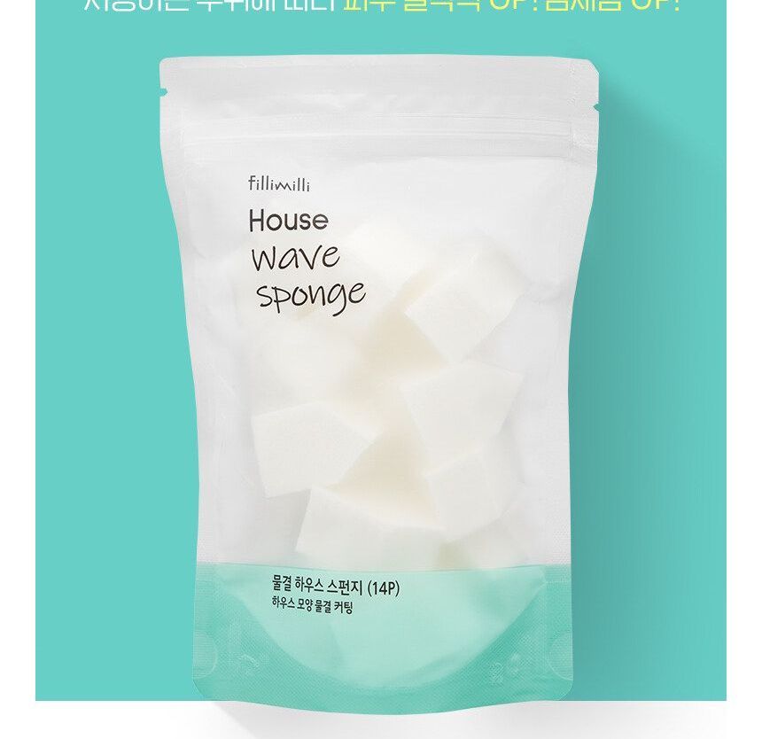 fillimilli - House Wave Sponge, 14 pcs, 26 g, 8801489117652