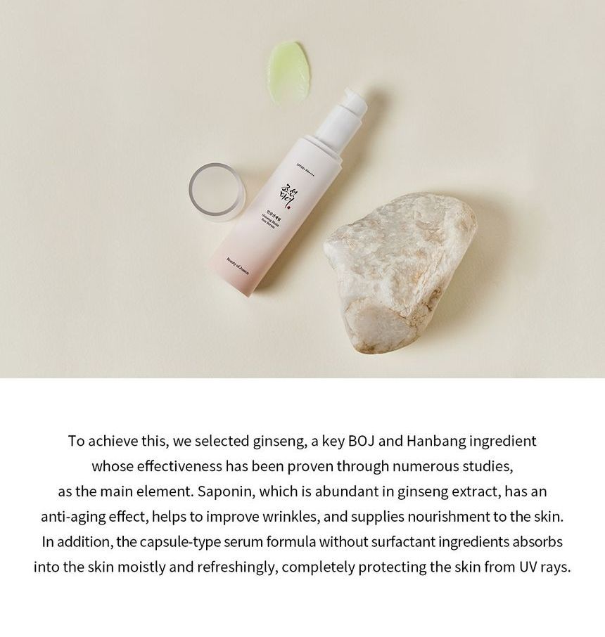 Beauty of Joseon - Ginseng Moist Sun Serum, 50ml, 114 g, 