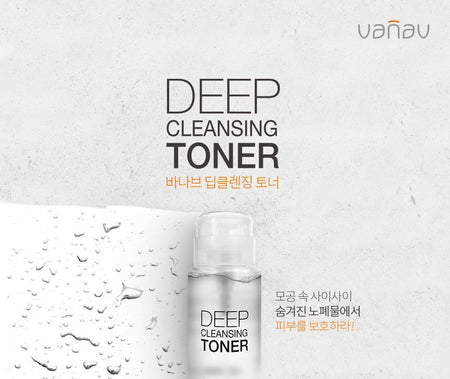 vanav - Deep Cleansing Toner, 200ml, 287 g, 8809131110112