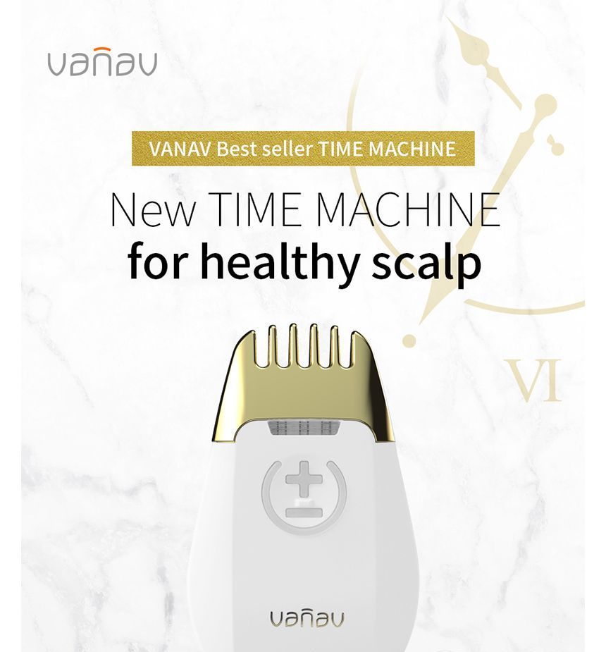 vanav - Time Machine Golden Brush Black Edition, 1 pc, 122 g, 8809131110716