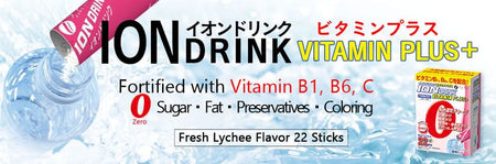 FINE JAPAN - Ion Drink Vitamin Plus+, 3.2g x 22, 107 g, 4976652007550