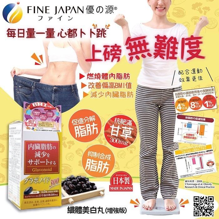FINE JAPAN - Glavonoid 300 Capsules, 90 Capsules, 209 g, 4976652016132