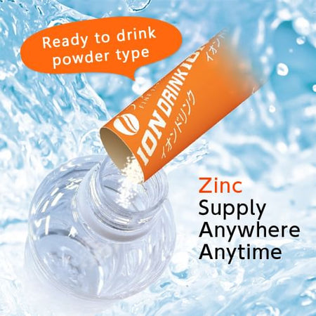 FINE JAPAN - Ion Drink Zinc Plus+, 3g x 22, 107 g, 4976652011373