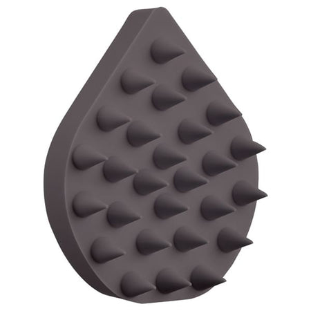 ETVOS - Relaxing Massage Brush Hard Type, Charcoal Gray - 1 pc, 80 g, 4580682133242