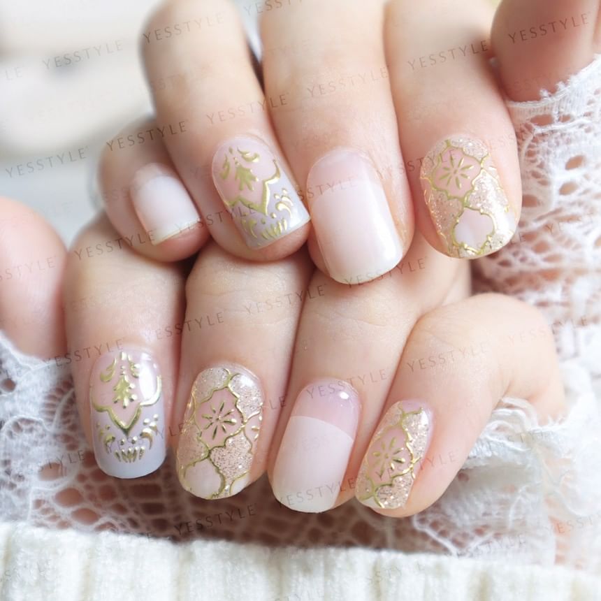 Lunacaca - Grass Love Poem Nail Art Stickers, 24 pcs, 50 g, 4892022001016