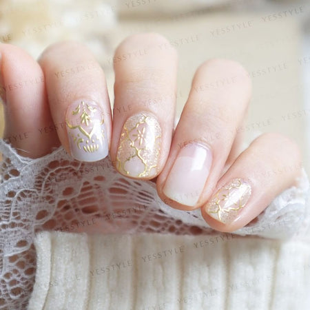 Lunacaca - Grass Love Poem Nail Art Stickers, 24 pcs, 50 g, 4892022001016