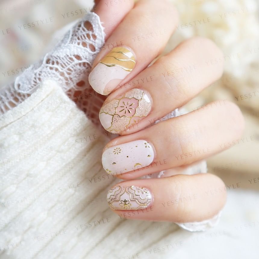 Lunacaca - Starry Fantasy Nail Art Stickers, 24 pcs, 50 g, 4892022001011