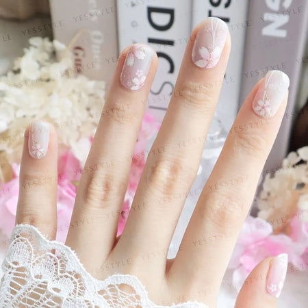 Lunacaca - Sakura Romance Nail Art Stickers, 24 pcs, 50 g, 4892022001015