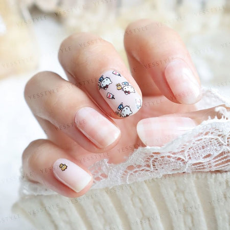 Lunacaca - Sanrio Hello Kitty Spring Date Nail Art Stickers, 24 pcs, 22 g, 4892023003002