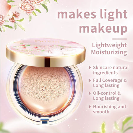 CATKIN - Blossom BB Cushion - Ivory, #C01 Ivory Light, 170 g, 6949533886115