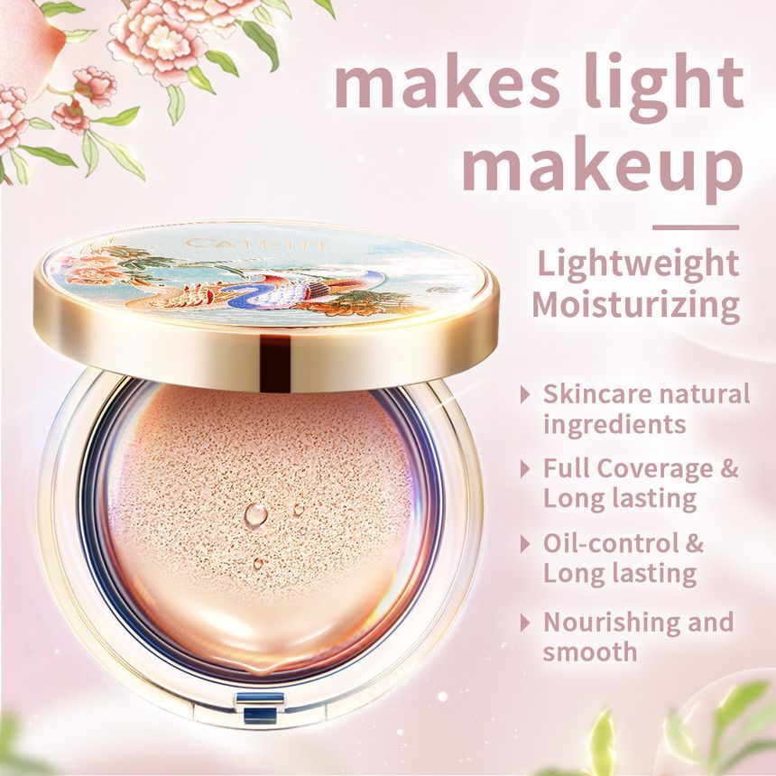 CATKIN - Blossom BB Cushion - Natural, #C02 Natural Medium - 13g*3, 170 g, 6949533886566