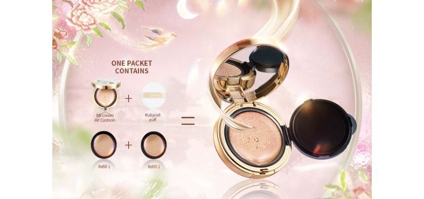 CATKIN - Blossom BB Cushion - Natural, #C02 Natural Medium - 13g*3, 170 g, 6949533886566