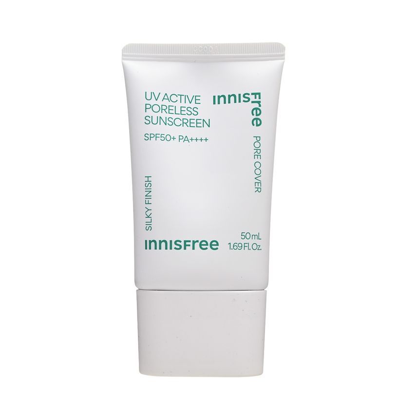 innisfree - UV Active Poreless Sunscreen, 50ml, 87 g, 8809843681757