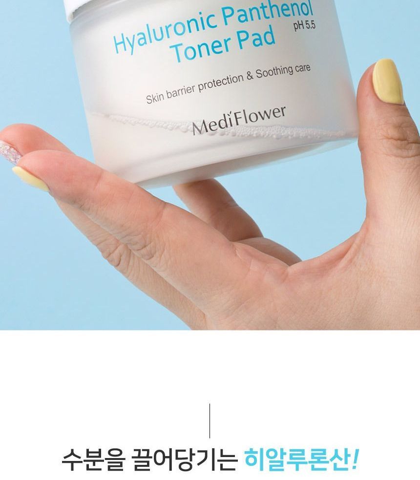 MediFlower - Hyaluronic Panthenol Toner Pad, 180ml, 299 g, 8809731951863