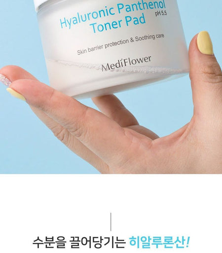 MediFlower - Hyaluronic Panthenol Toner Pad, 180ml, 299 g, 8809731951863