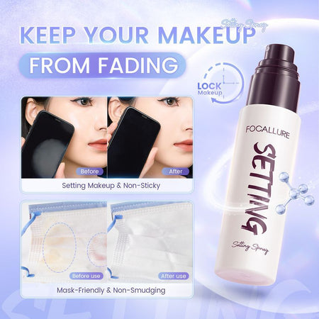 FOCALLURE - Flawless Long-Lasting Setting Spray, #SP01, 110 g, 6941845809844