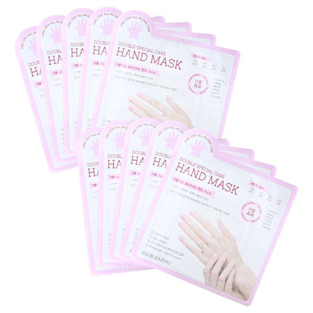Double & Zero - Double Special Care Hand Mask, 10 pairs, 353 g, 8809273161270