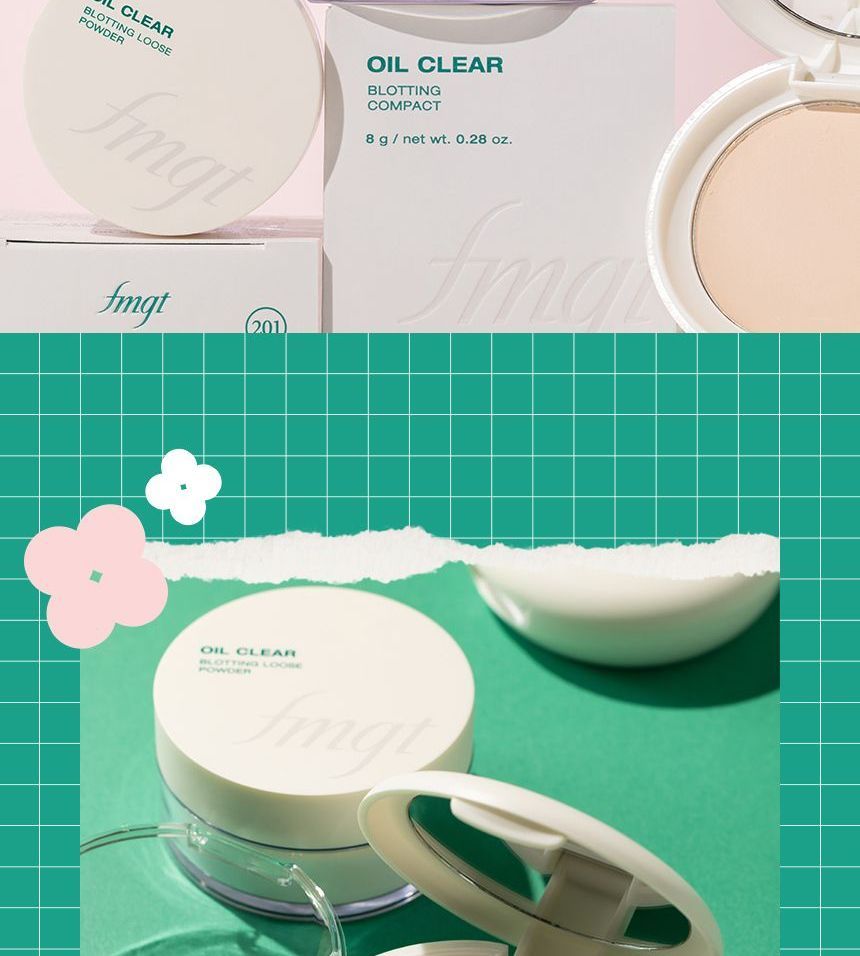 THE FACE SHOP - fmgt Oil Clear Blotting Compact, 8g, 55 g, 8801051486667