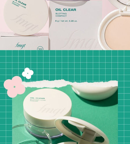THE FACE SHOP - fmgt Oil Clear Blotting Compact, 8g, 55 g, 8801051486667
