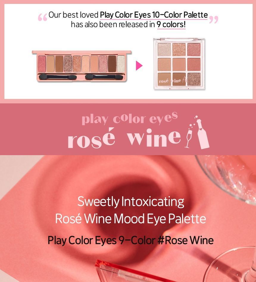 ETUDE - Play Color Eyes Ros? Wine, 1 pc, 91 g, 8809820697283