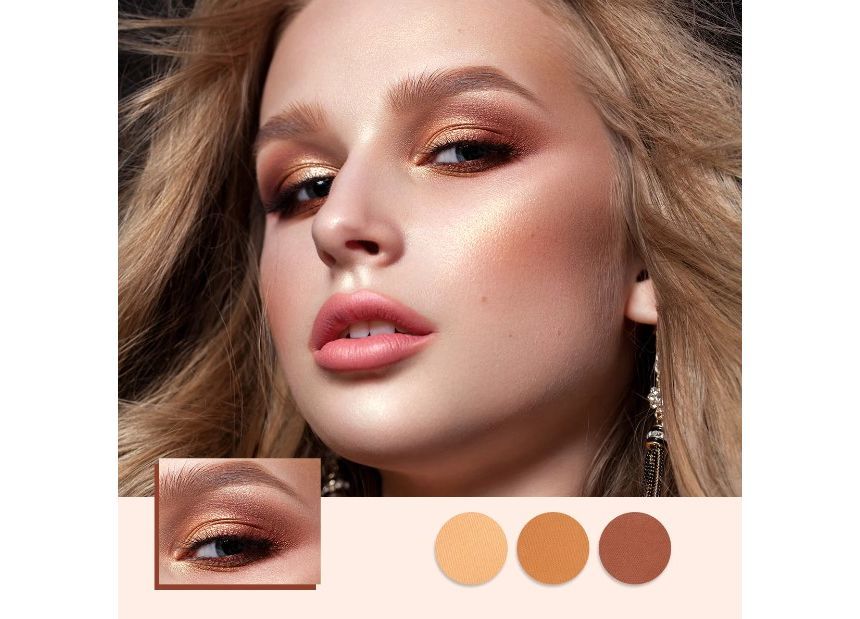 CATKIN - 9 Colors Eyeshadow Palette - C11 Cappuccino, #C11 Cappuccino - 13.5g, 118 g, 6971870595863