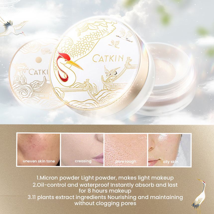 CATKIN - Dreamworld Loose Powder - Natural Matte, #C01 Nautral Matte - 7.5g, 99 g, 6971870595733