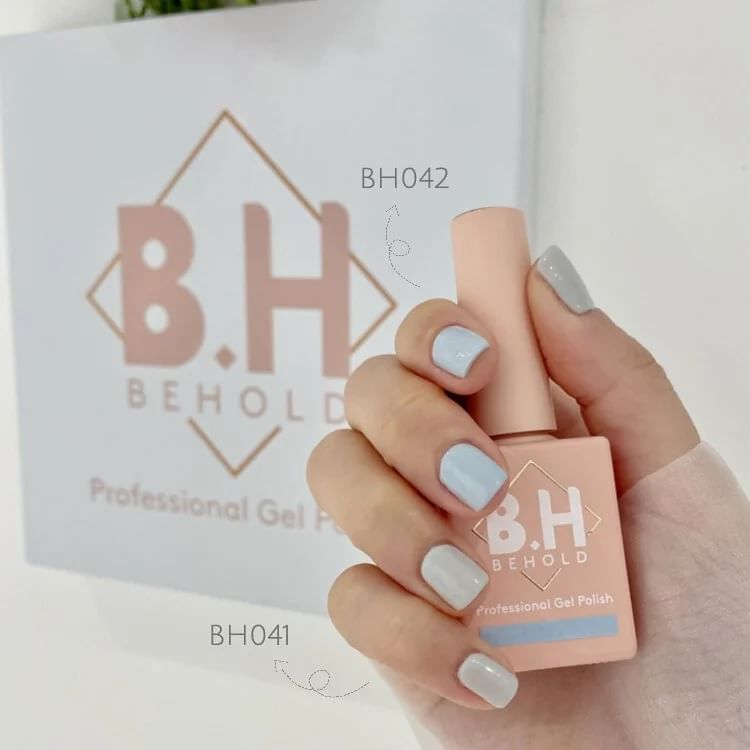 BEHOLD - Professional Gel Polish BH042 Blue Grey, 10ml, 40 g, 4897130750426