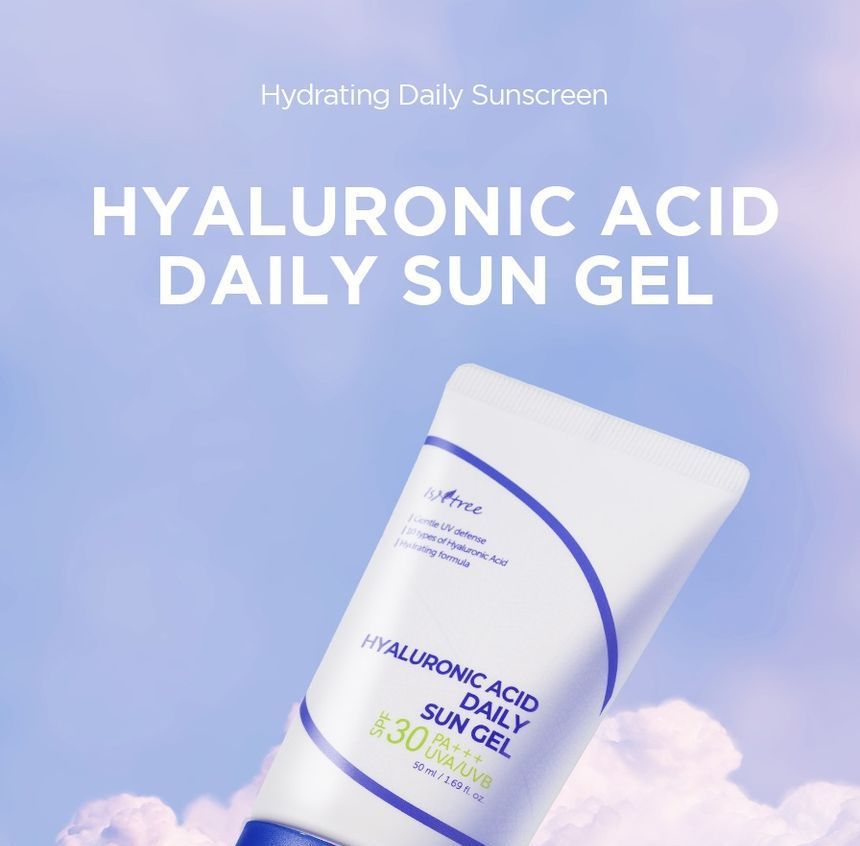 Isntree - Hyaluronic Acid Daily Sun Gel, 50ml, 77 g, 8809800940743