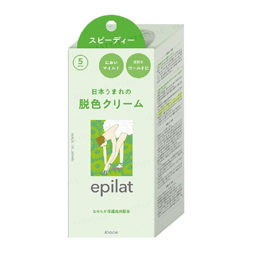 Kracie - Epilat Decolorizing Cream Speedy, 1 pc, 140 g, 4901417840455