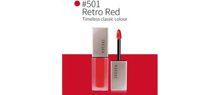 ZEESEA - Mist Matte Lip Glaze - 3 Colors, #504 Chili Tomato, 150 g, 6974475772967