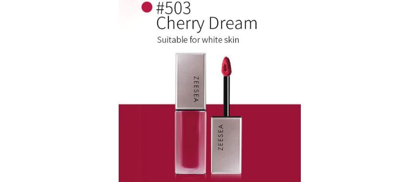 ZEESEA - Mist Matte Lip Glaze - 3 Colors, #504 Chili Tomato, 150 g, 6974475772967